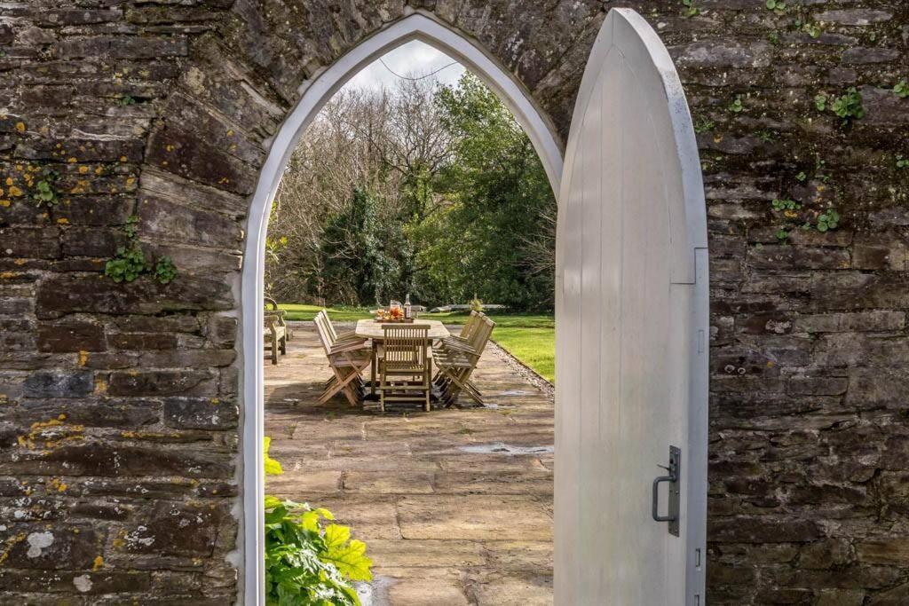 Villa The Manor House At Boconnion Bodmin Esterno foto