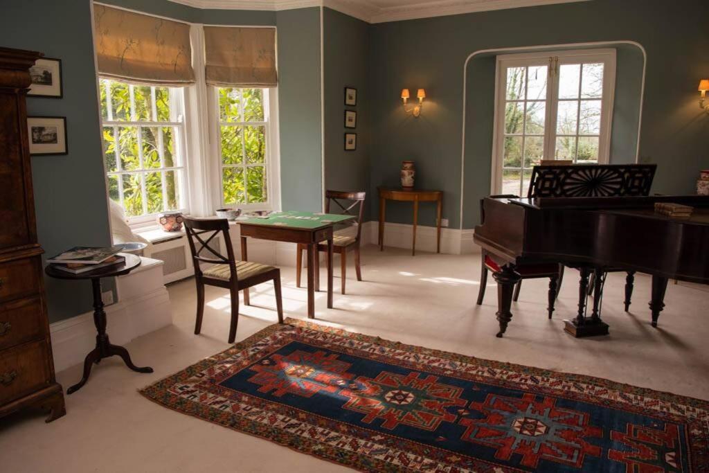 Villa The Manor House At Boconnion Bodmin Esterno foto