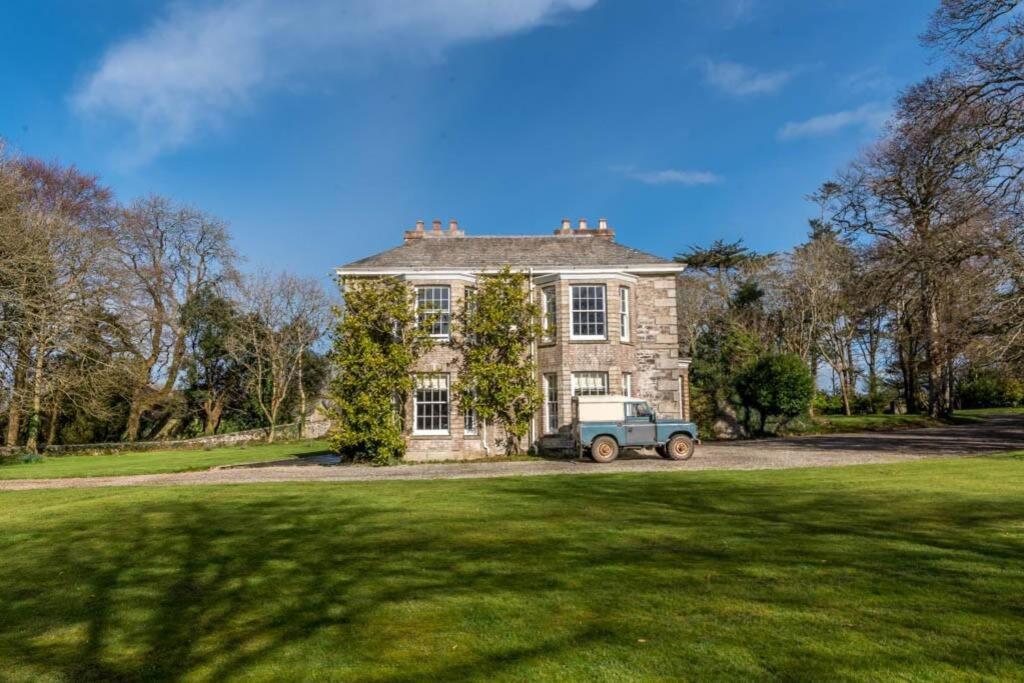 Villa The Manor House At Boconnion Bodmin Esterno foto