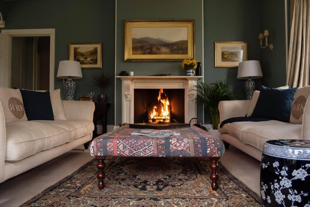 Villa The Manor House At Boconnion Bodmin Esterno foto