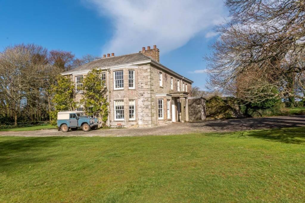 Villa The Manor House At Boconnion Bodmin Esterno foto