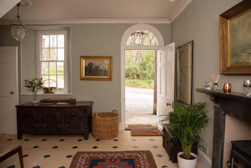 Villa The Manor House At Boconnion Bodmin Esterno foto