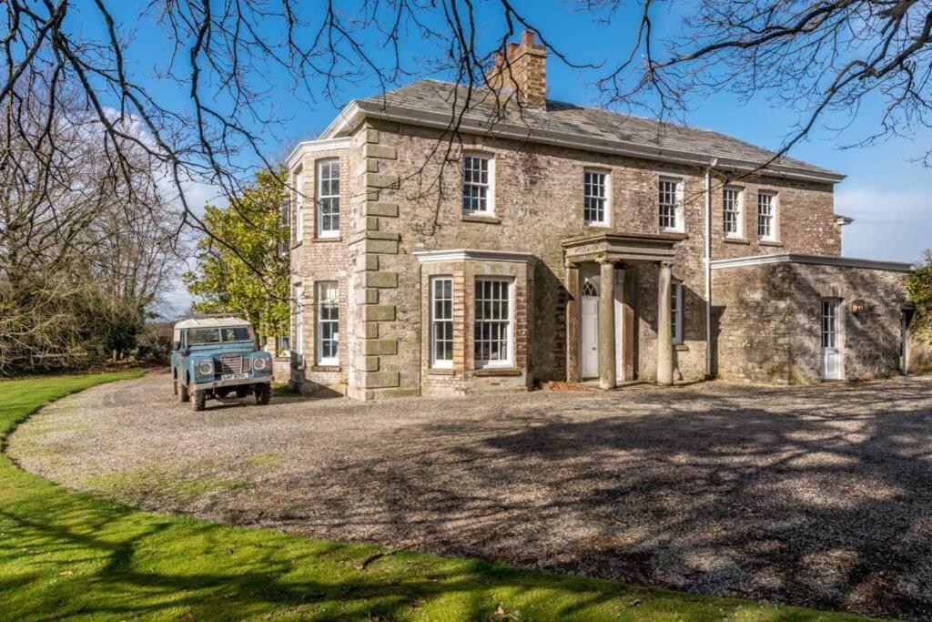 Villa The Manor House At Boconnion Bodmin Esterno foto